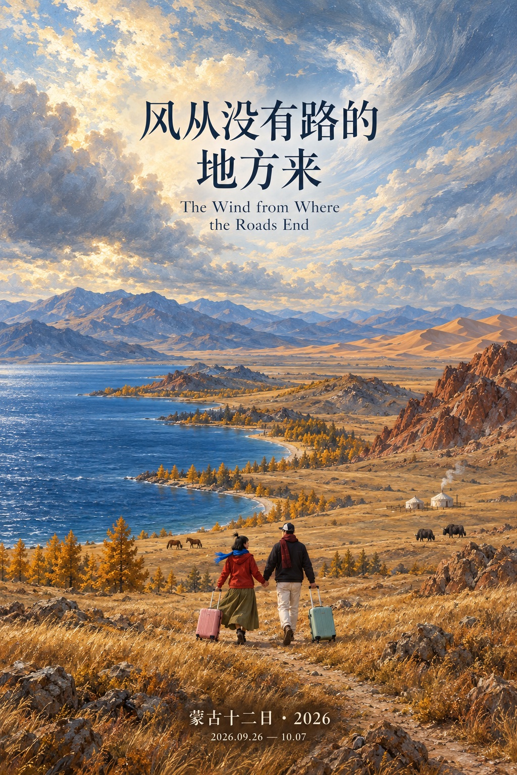 风从没有路的地方来 The Wind from Where the Roads End 书封面